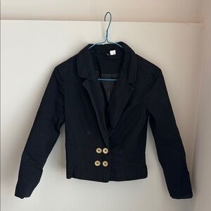 Women's Black Blazer Jacket